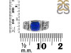 Lapis & White Topaz Ring LLP-RDR-328.