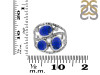 Lapis & White Topaz Ring LLP-RDR-337.