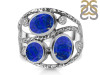 Lapis & White Topaz Ring LLP-RDR-337.