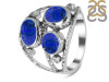 Lapis & White Topaz Ring LLP-RDR-337.