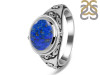 Lapis & White Topaz Ring LLP-RDR-339.