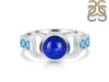 Lapis & Blue Topaz Ring LLP-RDR-43.