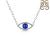 Lapis & White Topaz Necklace LLP-RN-1.