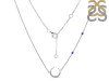 Lapis & White Topaz Necklace LLP-RN-30.
