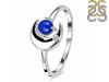 Lapis & White Topaz Ring LLP-RR-140.