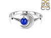 Lapis & White Topaz Ring LLP-RR-140.