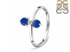 Lapis & White Topaz Ring LLP-RR-20.