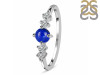 Lapis & White Topaz Ring LLP-RR-278.