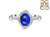 Lapis & White Topaz Ring LLP-RR-359.