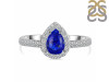 Lapis & White Topaz Ring LLP-RR-40.