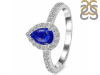 Lapis & White Topaz Ring LLP-RR-40.