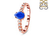 Lapis & White Topaz Ring LLP-RR-419D.