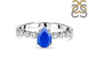 Lapis & White Topaz Ring LLP-RR-419D.