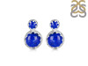 Lapis Stud Earring LLP-RE-10.