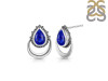 Lapis Stud Earring LLP-RE-2.