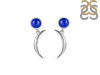 Lapis Stud Earring LLP-RE-3.