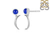 Lapis Stud Earring LLP-RE-3.