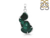 Malachite Slice Pendant-SP MLC-1-132