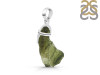 Moldavite Rough Pendant-SP MLD-1-3404