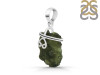 Moldavite Rough Pendant-SP MLD-1-3443