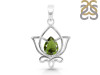 Moldavite Lotus Pendant MLD-RDEP-877.