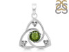 Moldavite Triangle Pendant MLD-RDEP-878.
