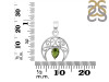 Moldavite Crescent Moon Pendant MLD-RDEP-890.