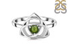 Moldavite Triquetra Ring MLD-RDR-2142.