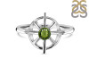 Moldavite Dharma Wheel Ring MLD-RDR-2147.