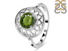 Moldavite Flower Ring MLD-RDR-2162.