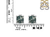 Moss Agate Stud Earring MOA-RDE-1195
