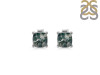 Moss Agate Stud Earring MOA-RDE-1195