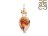 Montana Agate/Citrine Pendant-2SP MTA-1-167