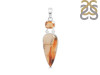 Montana Agate/Citrine Pendant-2SP MTA-1-168