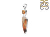 Montana Agate/Citrine Pendant-2SP MTA-1-168