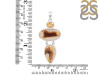 Montana Agate/Citrine Pendant-2SP MTA-1-176