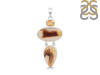 Montana Agate/Citrine Pendant-2SP MTA-1-176
