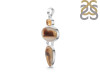 Montana Agate/Citrine Pendant-2SP MTA-1-176