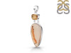 Montana Agate/Citrine Pendant-2SP MTA-1-179