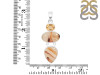 Montana Agate/Citrine Pendant-2SP MTA-1-182