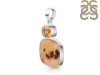 Montana Agate/Citrine Pendant-2SP MTA-1-184