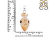 Montana Agate/Citrine Pendant-2SP MTA-1-186