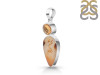 Montana Agate/Citrine Pendant-2SP MTA-1-186