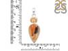 Montana Agate/Citrine Pendant-2SP MTA-1-187