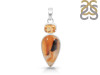 Montana Agate/Citrine Pendant-2SP MTA-1-187