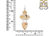 Montana Agate/Citrine Pendant-2SP MTA-1-190