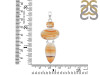 Montana Agate/Citrine Pendant-2SP MTA-1-192