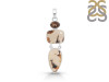 Montana Agate/Smoky Pendant-2SP MTA-1-195