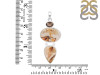 Montana Agate/Smoky Pendant-2SP MTA-1-198