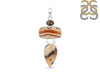Montana Agate/Smoky Pendant-2SP MTA-1-199